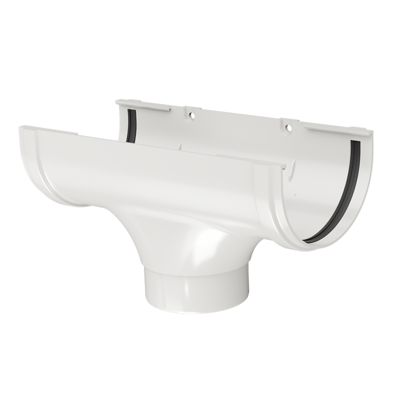 Воронка водосточная Дёке PREMIUM (Пломбир)