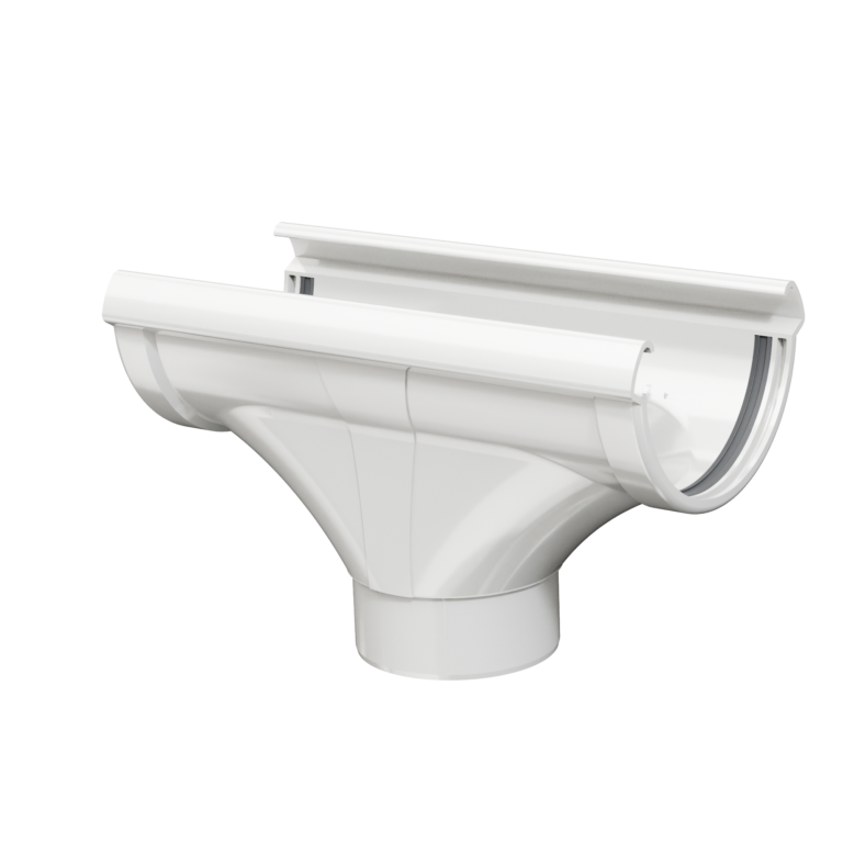 Воронка водосточная Дёке LUX (Пломбир)
